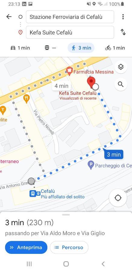 Kefa Suite Cefalù Exteriér fotografie